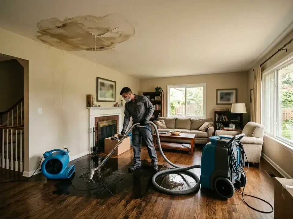 attic-pipe-burst-ceiling-drip-008 — frequently asked questions, Water Damage Restoration & Carpet Care in Greentown, OH